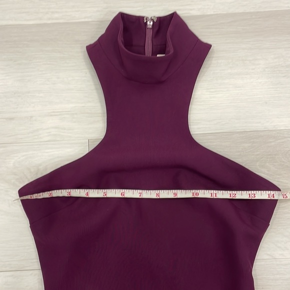 Revolve/Intermix Brand Cinq A Sept Jax Purple Mini Dress - Picture 16 of 16